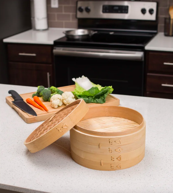 Birdrock Home bamboo steamer